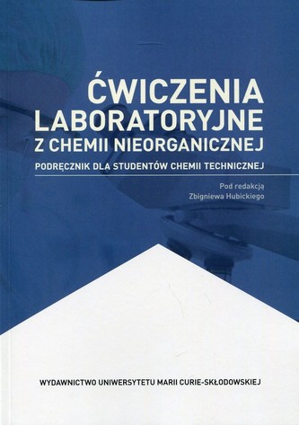 Ćwiczenia laboratoryjne z chemii nieorganicznej Ćwiczenia laboratoryjne z chemii nieorganicznej