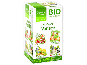 Apotheke Čajové variace BIO 4 x 5 sáčků 33 g