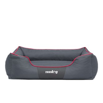 Pelíšek pro psa Reedog Comfy Grey & Red-XL