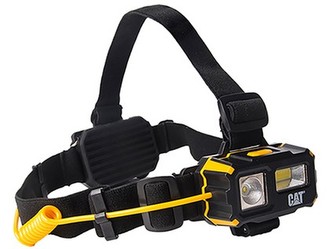 čelovka COB LED, 4 funkce, 250 lumenů CAT