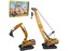 Jeřáb nebo bagr - pásový, volná kola, 26,5 cm