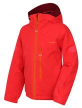 Dětská ski bunda Gomez Kids neonově růžová - 122