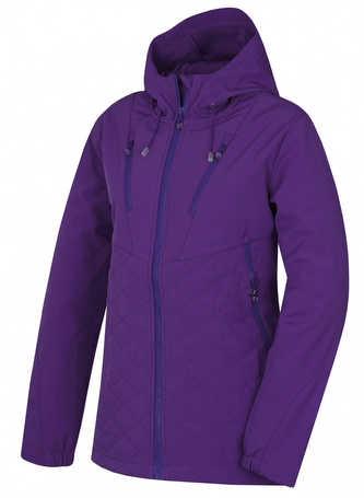 Dámská softshell bunda Salex L tm. fialová - L
