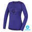 Merino termoprádlo Triko dlouhé dámské Puppy šedofialová - XL