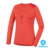 Merino termoprádlo Triko dlouhé dámské Sheep broskvová - XL