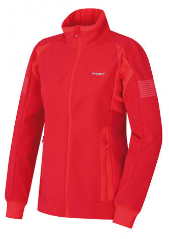 Dámská softshell bunda Scooby L neonově růžová - M