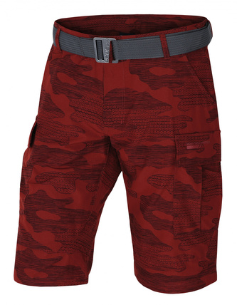 Pánské kraťasy Kalfer M tm. cihlová - XL