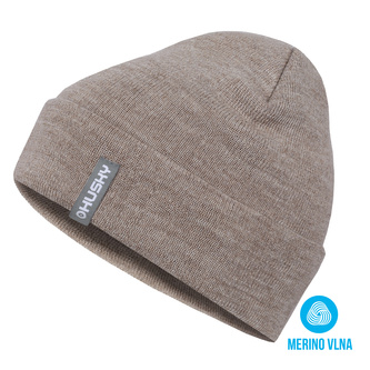 Dámská merino čepice Merhat 4 béžová - S-M