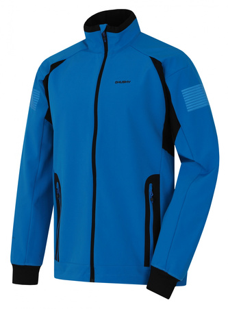 Pánská softshell bunda Scooby M modrá - XL