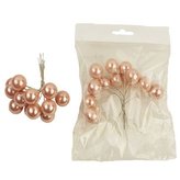 Kulaté dekorace, sv.růžové