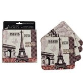 Podtácky 4 ks - Paris