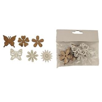 Dekorace mix, 12 ks D3996