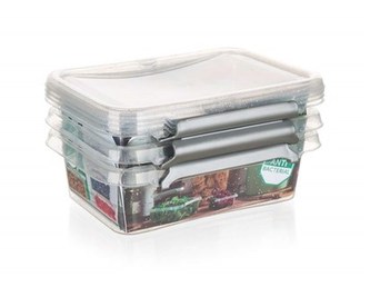 ORPLAST Sada plastových dóz NANO box 350 ml, 3 ks