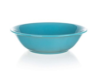 BANQUET Mísa keramická AMANDE 24,5 cm, tyrkys lesk