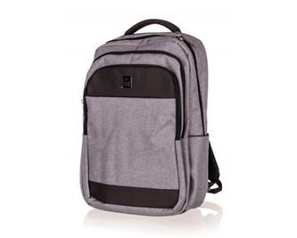 OUTDOOR GEAR Batoh na notebook GRADUAL, stříbrný