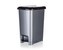 Koš odpadkový nášlapný STEP 40 l, šedý