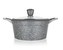 BANQUET Kastrol s nepřílnavým povrchem GRANITE 24 cm, stříkané dno, poklice