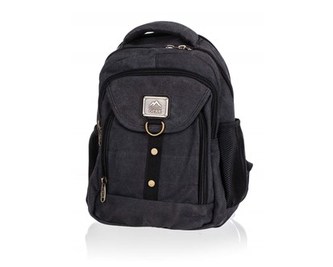 OUTDOOR GEAR Batoh městský CANVAS, černý