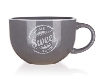 BANQUET Hrnek keramický jumbo SWEET HOME 730 ml, šedý