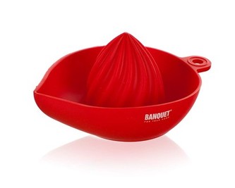 BANQUET Odšťavňovač na citrusy silikonový CULINARIA Red BANQUET Odšťavňovač na citrusy silikonový CULINARIA Red