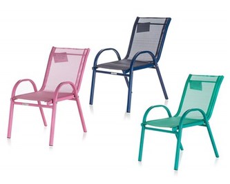 HAPPY GREEN Židle zahradní stohovatelná dětská NIKKI