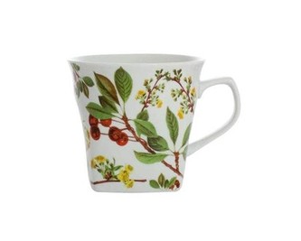 BANQUET Hrnek keramický square LEAVES 450 ml