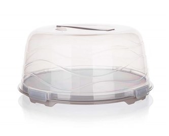 BANQUET Podnos plastový s víkem CULINARIA 33,5 x 16 cm, latté