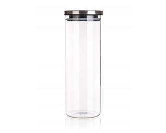 BANQUET Dóza skleněná FREIA 1800 ml, s víčkem