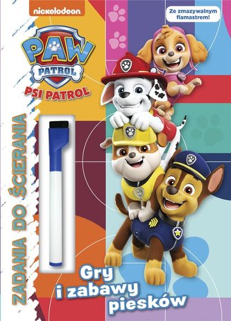 Psi Patrol Zadania do ścierania Gry i zabawy piesków