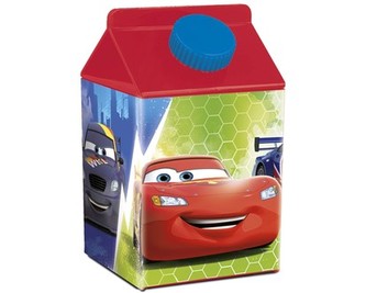 Láhev na nápoje hranatá CARS RACERS EDGE 500 ml