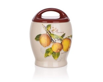 BANQUET Dóza keramická LEMON 15 cm, OK