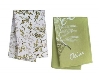 BANQUET Sada kuchyňských utěrek OLIVES 45 x 70 cm, 2 ks BANQUET Sada kuchyňských utěrek OLIVES 45 x 70 cm, 2 ks