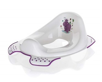 KEEEPER WC sedátko s protiskluzovými prvky 30 x 40 x 15 cm, HIPPO bílé