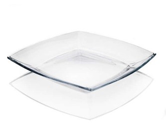 PASABAHCE Sada mělkých skleněných talířů TOKIO 26,5 cm, OK