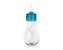 BANQUET Láhev plastová s brčkem BULB 600 ml, modrá