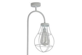 Solární LED lampa Lomax bílá 120 cm