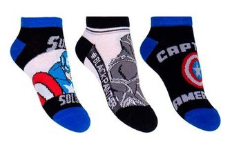 SADA 3 KS PONOŽKY AVENGERS - velikost 27-30