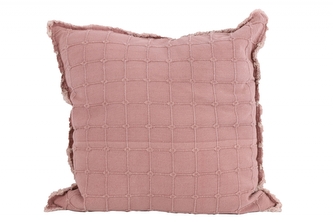 Polštář Ceejay růžový 45x45x9 cm