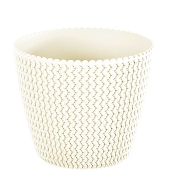 Květináč Splofy 21,8 cm krémový