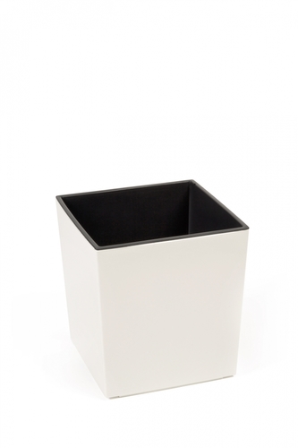 Plastový květináč Juka 400x400 mm, krémový Plastový květináč Juka 400x400 mm, krémový