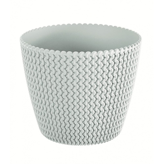 Květináč Splofy 15,7 cm bílý