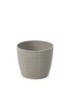 Plastový květináč Magnolia Jersey 160 mm, taupe