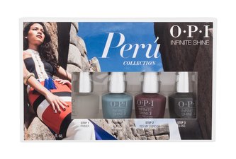 OPI Infinite Shine lak na nehty Infinite Shine 2 3,75 ml + lak na nehty Infinite Shine 2 3,75 ml Yes My Condor Can-Do! + podkladový lak na nehty Infinite Shine 1 3,75 ml + vrchní lak na nehty Infinite Shine 3 Gloss 3,75 ml
