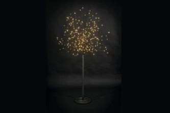 Svítící strom 120 cm, 300 LED, teplá bílá