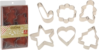 Kovové formičky na cukroví