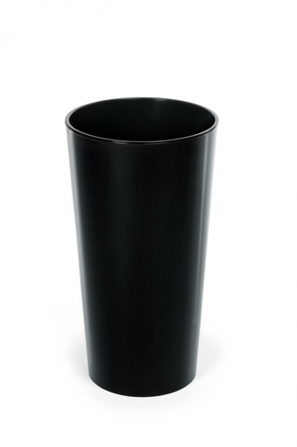 Vysoký květináč Lilia 370 mm, černý