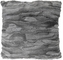 Chlupatý polštář šedý 45x45 cm