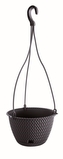 Závěsný květináč Splofy Round W antracit 27 cm