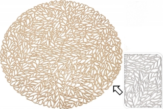 Stříbrné prostírání 35 cm