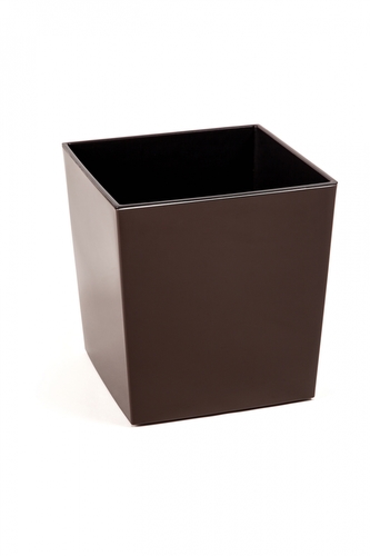 Plastový květináč Juka 250x250 mm, mocca